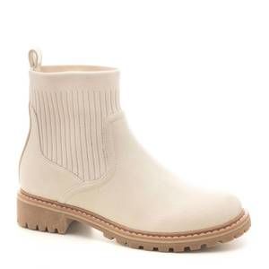 NEW CORKYS FOOTWEAR women's cabin fever boot in cream